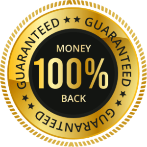 100% Money Back Guarantee